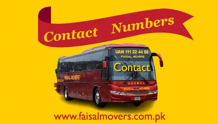Faisal Movers Contact Number of